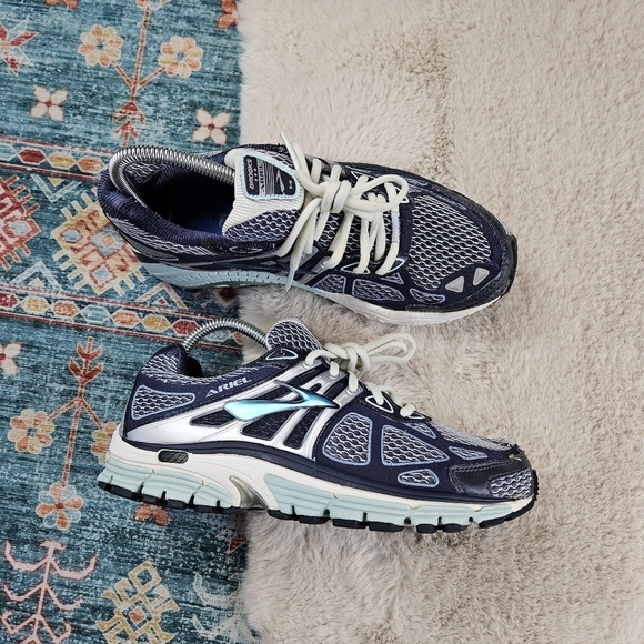 BROOKS ARIEL 14 Style 120164 Blue Running Lace Up Women US 8